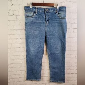 Men's Texas Rangers relaxed jeans, size 34 X 34